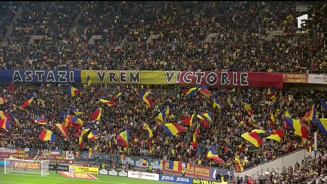 Acum ori niciodată! Imagini emoționante: cum au trăit tricolorii imnul României cântat de Andra pe Arena Națională _21
