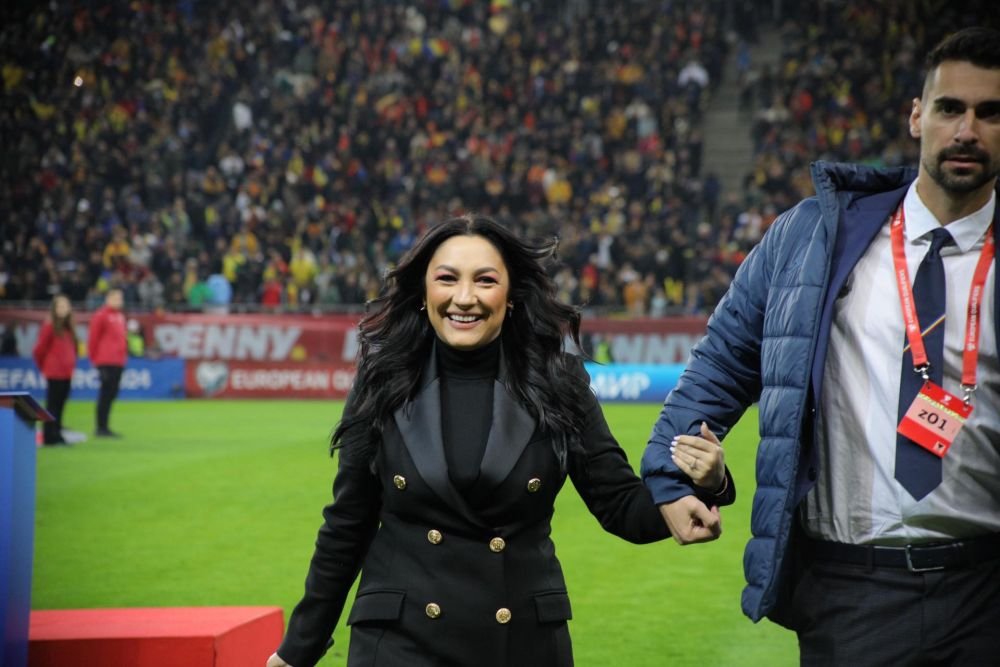 Acum ori niciodată! Imagini emoționante: cum au trăit tricolorii imnul României cântat de Andra pe Arena Națională _31