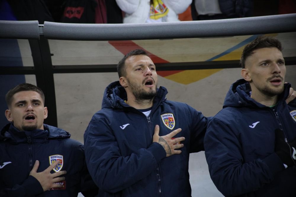 Acum ori niciodată! Imagini emoționante: cum au trăit tricolorii imnul României cântat de Andra pe Arena Națională _35