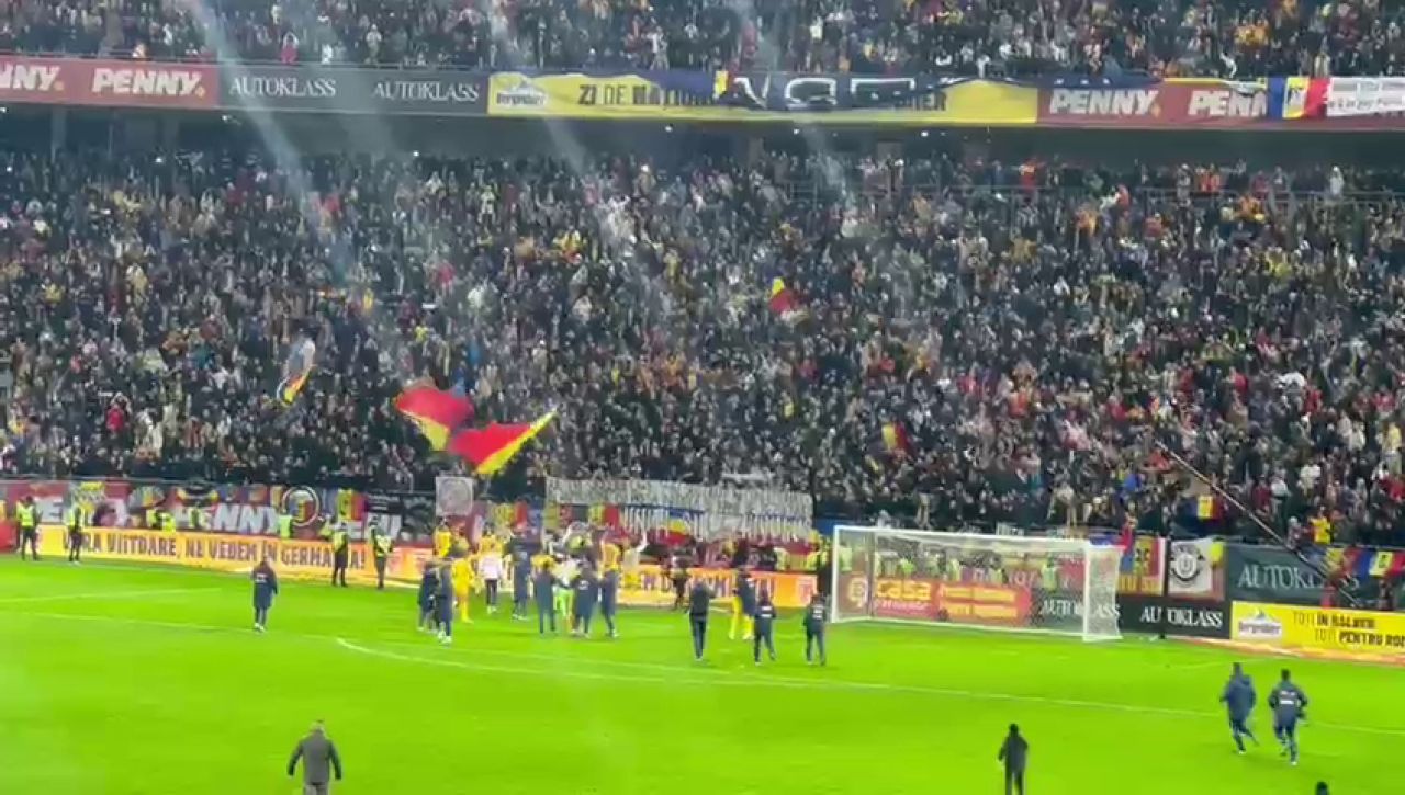Primul gest făcut de fotbaliști după România - Elveția 1-0_1