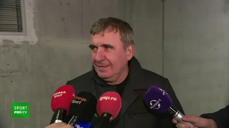 Gică Hagi, după Rom&acirc;nia - Elveția 1-0 (21/11/2023)