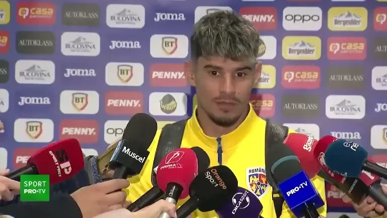 Florinel Coman, după România - Elveția 1-0 (21/11/2023)