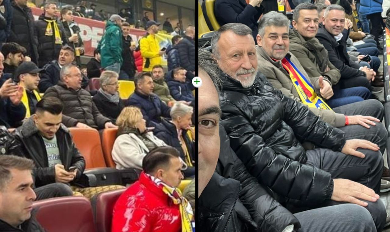 2024, an electoral, nu doar de Euro! Dr. Nicolae Ciucă și Marcel Ciolacu, printre politicienii prezenți pe Arena Națională la România - Elveția 1-0_1
