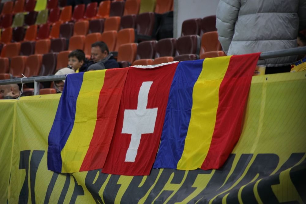 Gest frumos al fotbaliștilor Elveției, la finalul meciului cu România_2