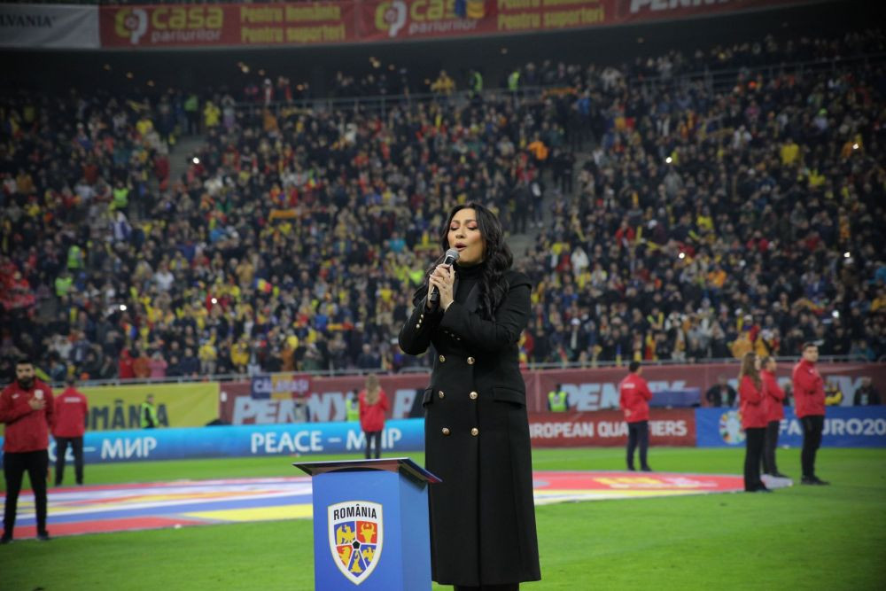 Criticată pentru că a citit imnul României, Andra dă replica după meciul cu Elveția_3
