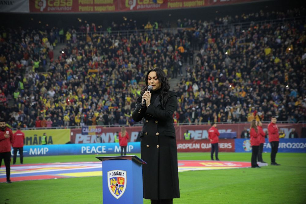 Criticată pentru că a citit imnul României, Andra dă replica după meciul cu Elveția_5