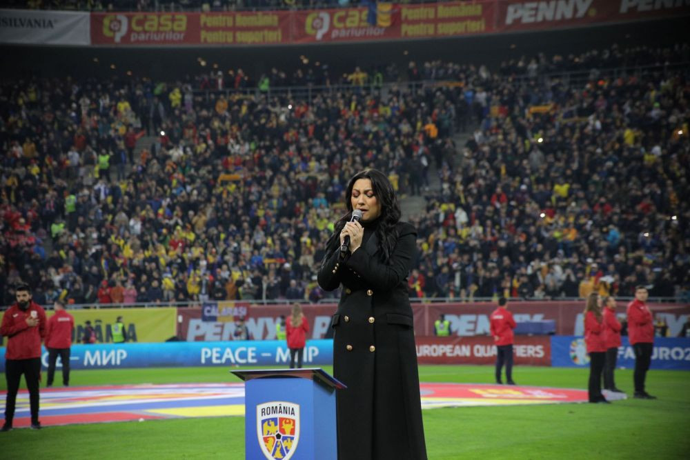 Criticată pentru că a citit imnul României, Andra dă replica după meciul cu Elveția_7