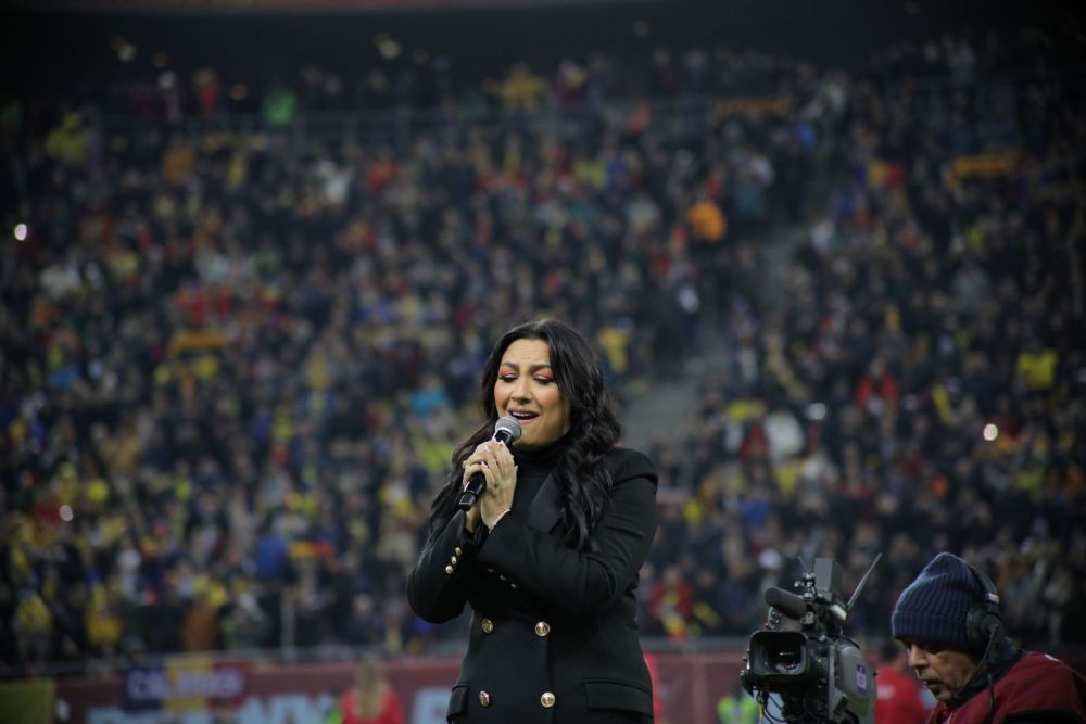 Criticată pentru că a citit imnul României, Andra dă replica după meciul cu Elveția_11