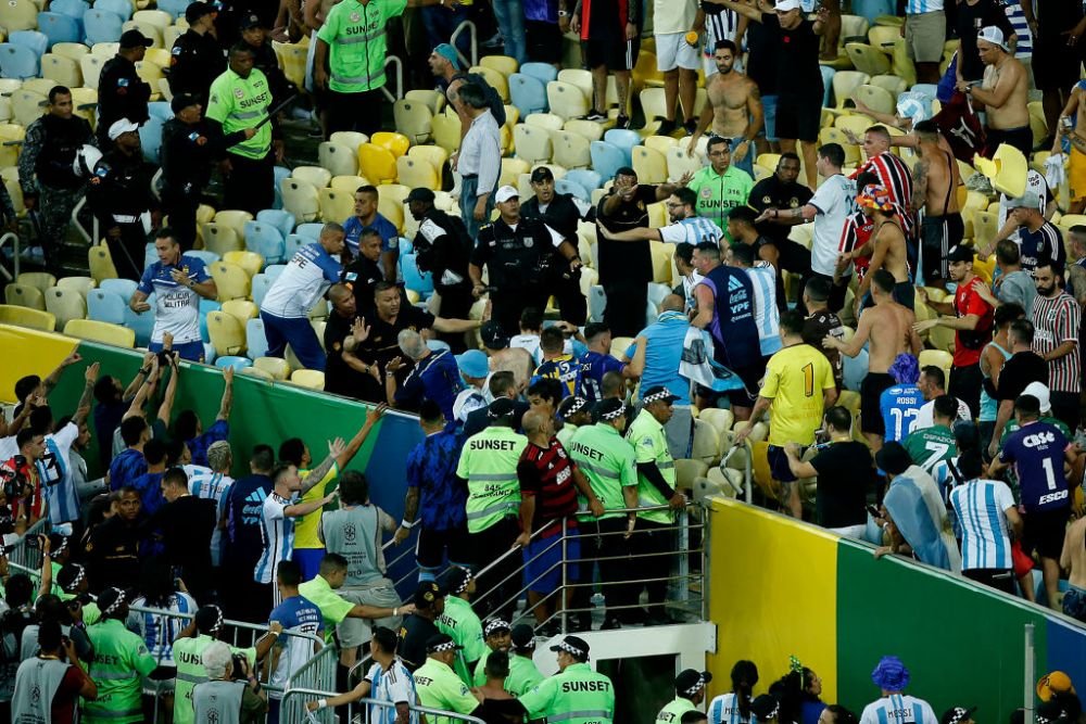 Posibilă depunctare după Brazilia - Argentina! Anunțul sud-americanilor după incidentele grave de pe Maracana_2