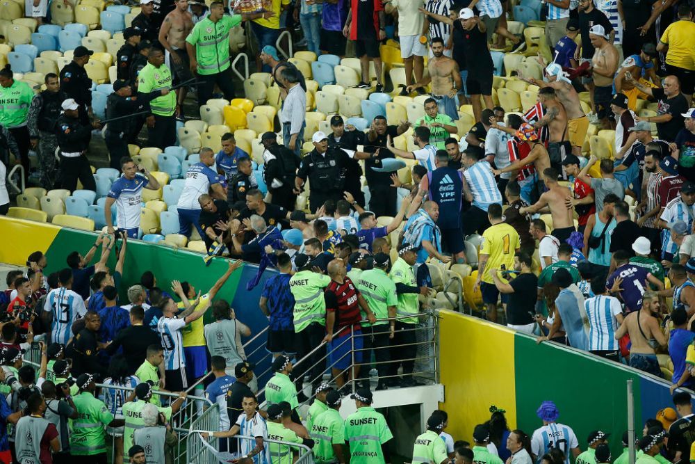 Posibilă depunctare după Brazilia - Argentina! Anunțul sud-americanilor după incidentele grave de pe Maracana_3
