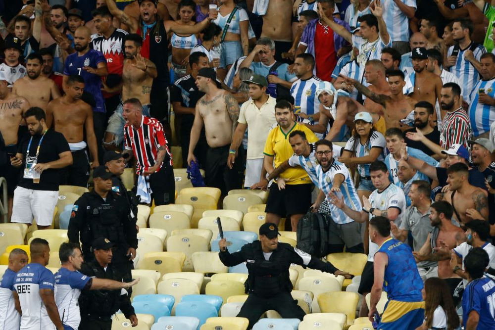 Posibilă depunctare după Brazilia - Argentina! Anunțul sud-americanilor după incidentele grave de pe Maracana_7