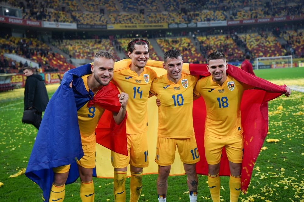 Un rom&acirc;n, printre cei mai buni din preliminariile EURO 2024! Capitolul la care se află &icirc;n top cu Mbappe, Modric și Griezmann