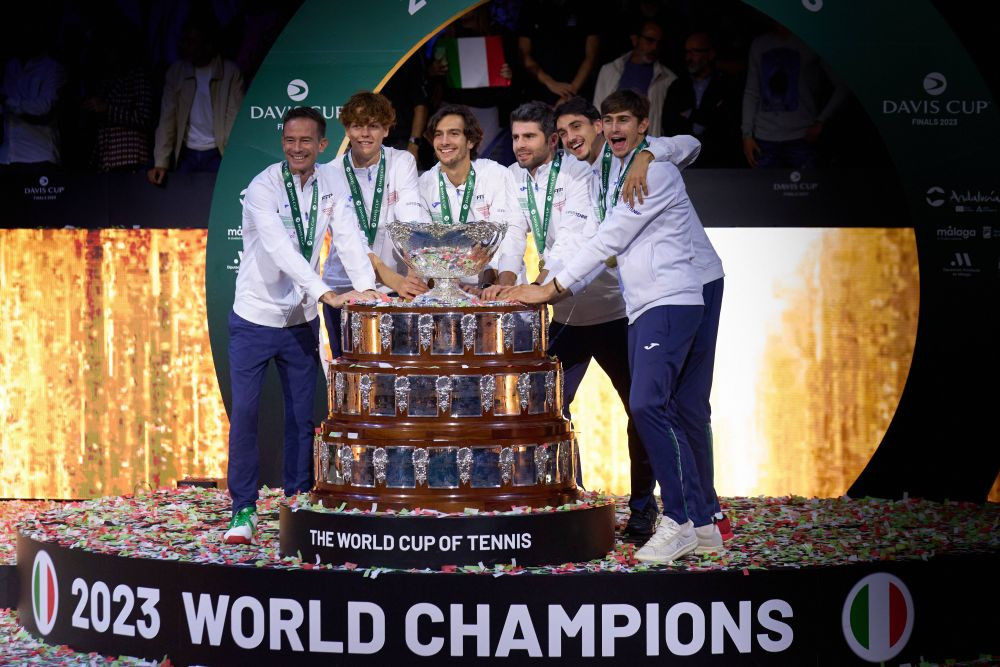 Italia a cucerit Cupa Davis 2023 &icirc;n Malaga