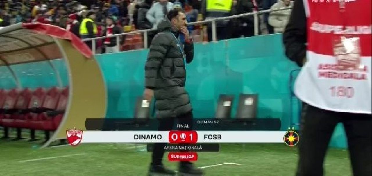 Elias Charalambous, gest obscen în fața fanilor lui Dinamo. Cipriotul a cedat imediat după derby_1