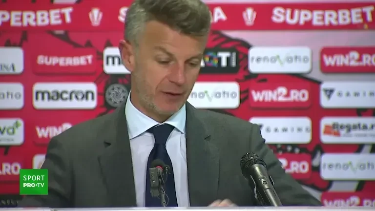 Conferință Ovidiu Burcă, după Dinamo - FCSB 0-1 (27/11/2023)