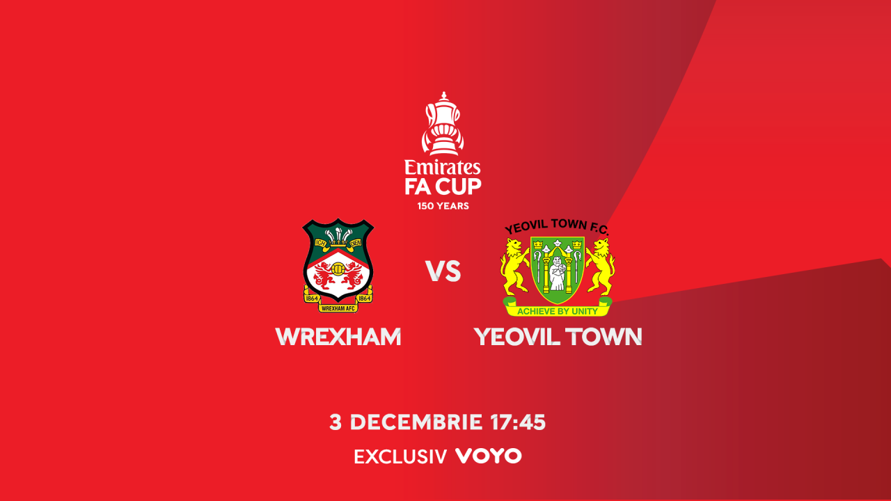 FA Cup se vede pe Pro Arena VOYO! Programul complet al meciurilor din cea mai veche competiție