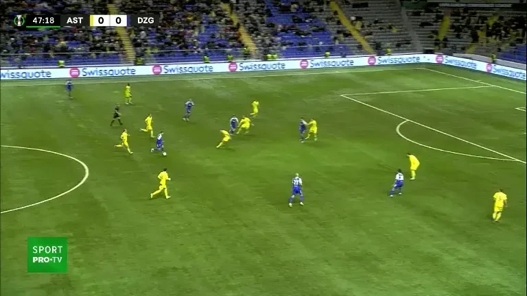 FC Astana - Dinamo Zagreb: gol minutul 48