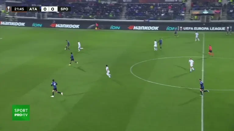 Atalanta - Sporting Lisabona: gol minutul 23
