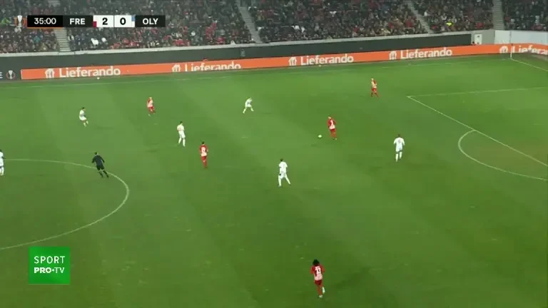 Freiburg - Olympiakos: gol minutul 36