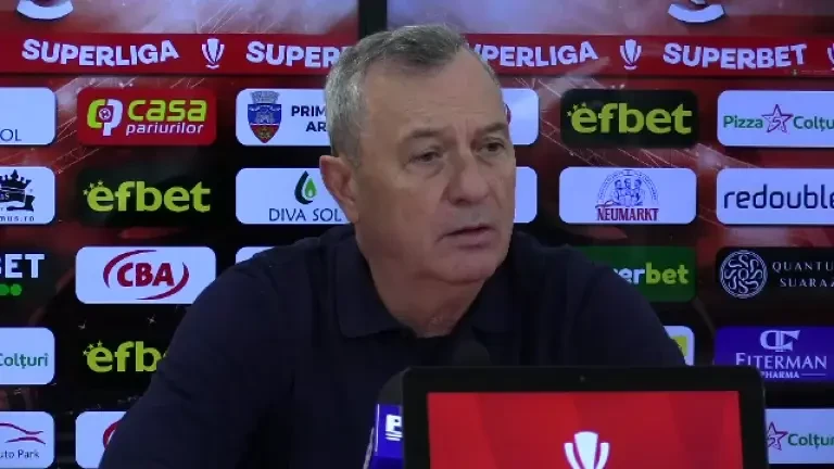 Declarațiile lui Mircea Rednic la conferința de presă premergătoare meciului cu Hermannstadt (30.11.2023)