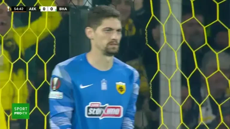 AEK - Brighton: gol minutul 55