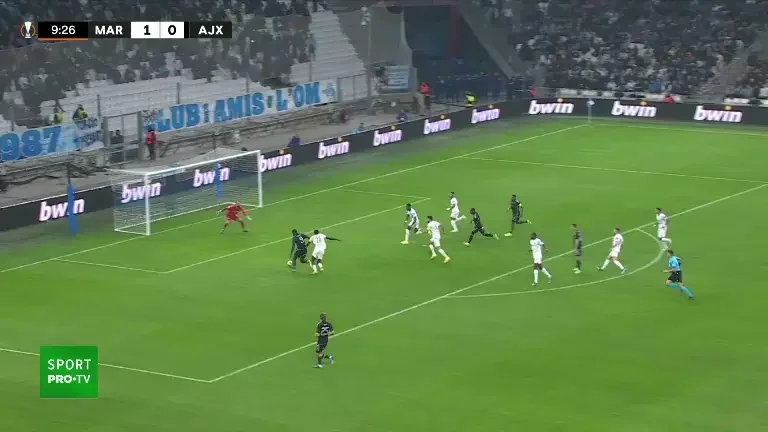 Marseille - Ajax 1-1 | Brobbey egalează rapid
