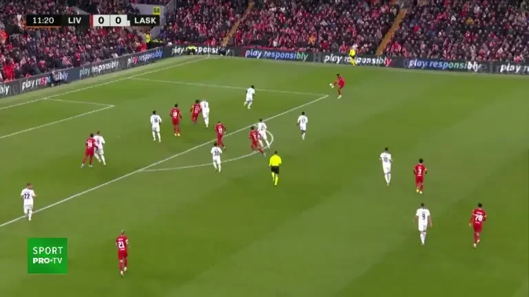 Liverpool - LASK: gol minutul 12