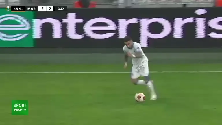 Marseille - Ajax 3-2 | Gol spectaculos al lui Aubameyang din foarfecă