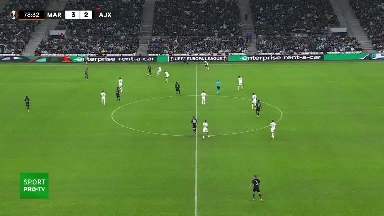 Marseille - Ajax 3-3 | Akpom egalează pentru olandezi!