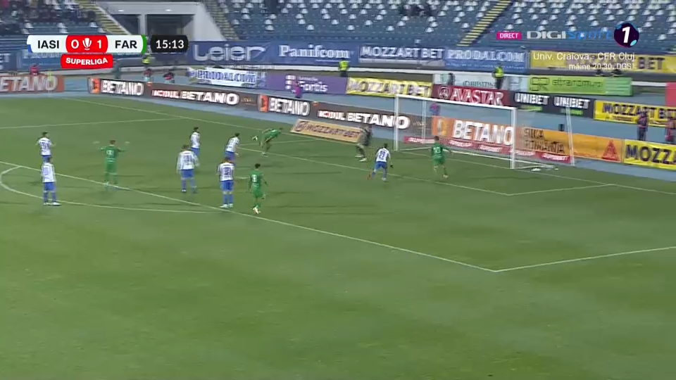 Poli Iași - Farul Constanța 2-3 | Victorie la limită pentru campioană, după ce a condus cu 3-0 _5