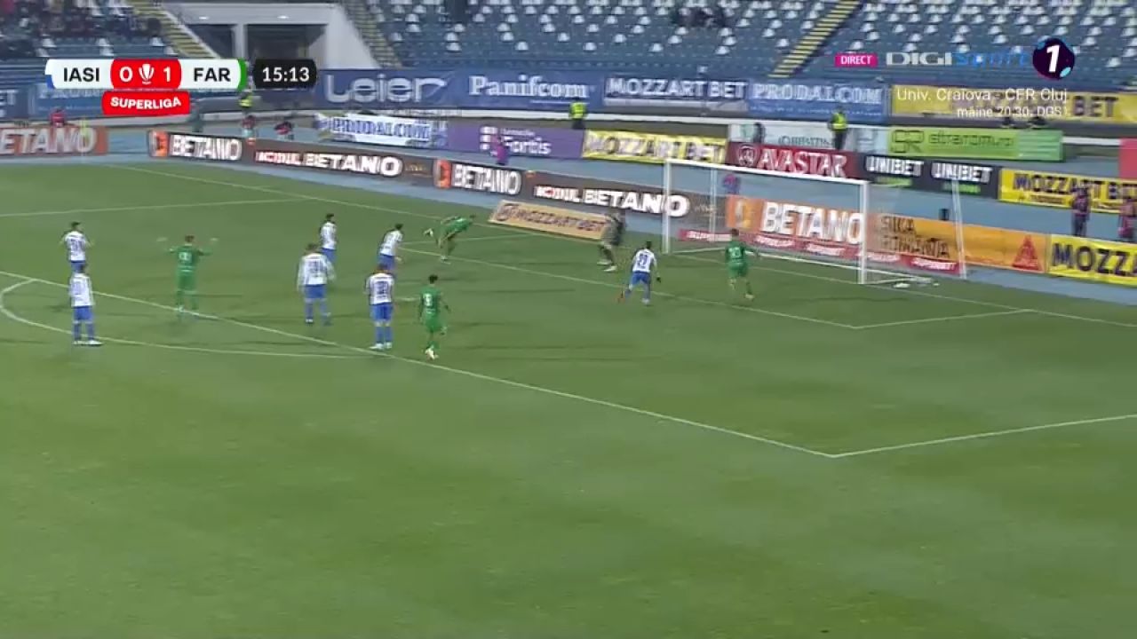 Poli Iași - Farul Constanța 2-3 | Victorie la limită pentru campioană, după ce a condus cu 3-0 _5