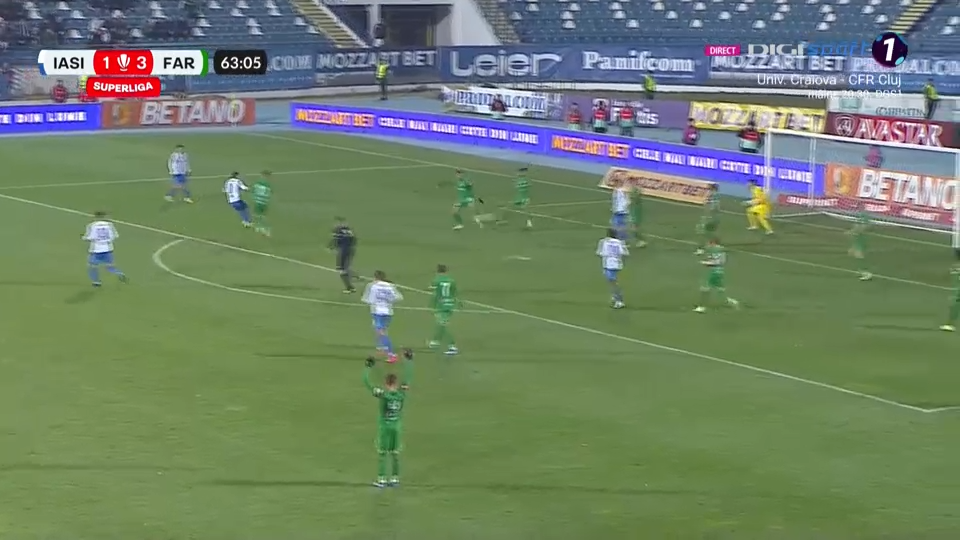Poli Iași - Farul Constanța 2-3 | Victorie la limită pentru campioană, după ce a condus cu 3-0 _7