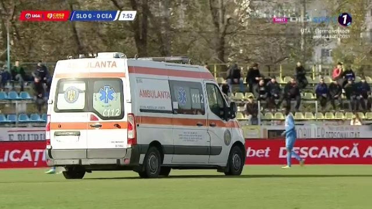 Căpitan adevărat în Liga 2! Urcat în ambulanță cu piciorul rupt, Stejărel Vișinar a strigat la colegi_5