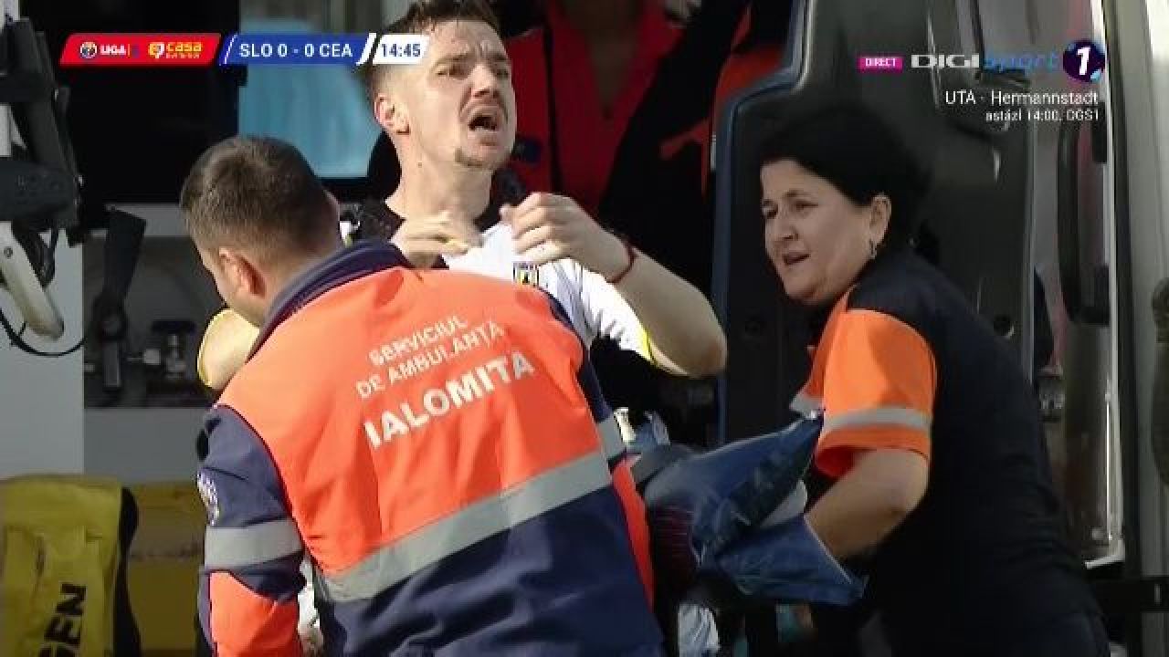 Căpitan adevărat în Liga 2! Urcat în ambulanță cu piciorul rupt, Stejărel Vișinar a strigat la colegi_9