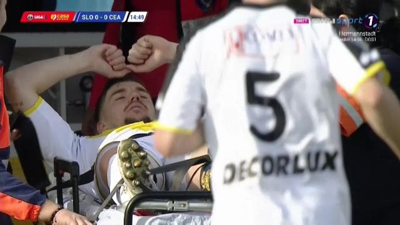 Căpitan adevărat în Liga 2! Urcat în ambulanță cu piciorul rupt, Stejărel Vișinar a strigat la colegi_12