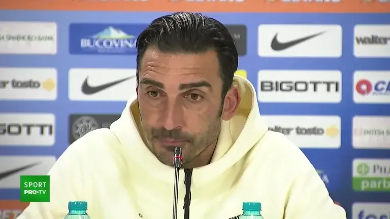 Elias Charalambous, înainte de FCSB - Oțelul Galați (02.12.2023)