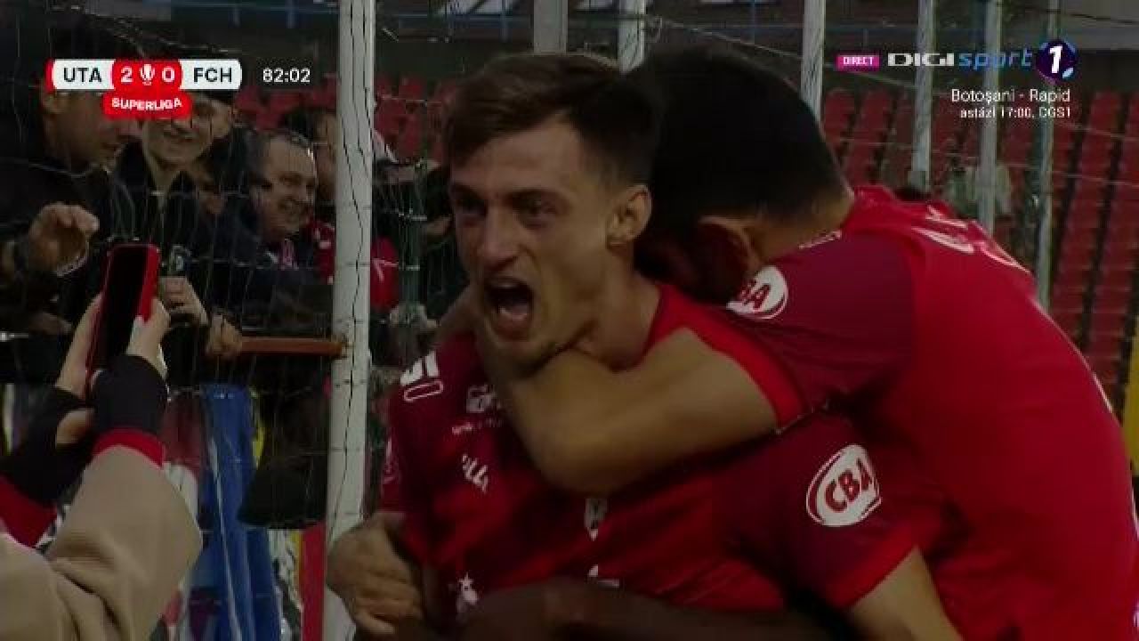 UTA Arad - FC Hermannstadt 2-0 | Rednic îi aduce prima înfrângere lui Măldărășanu după patru luni_1