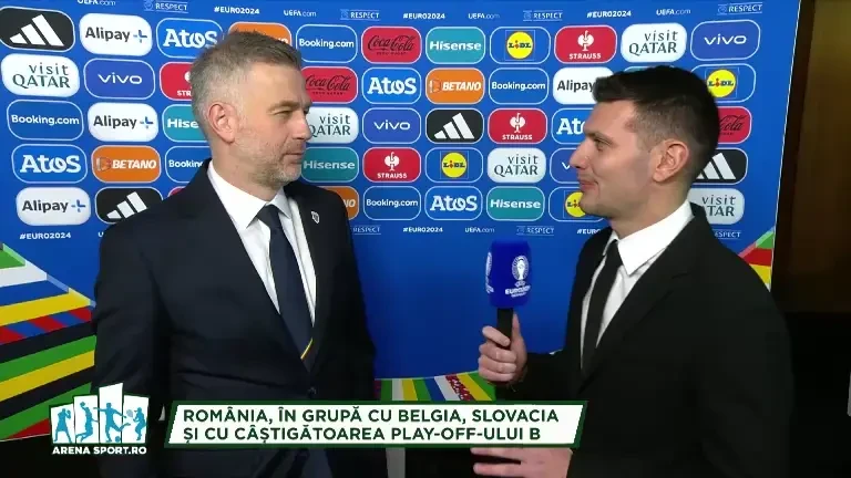 Edi Iordănescu, după ce România a aflat adversarii de la EURO 2024 (02/12/2023)