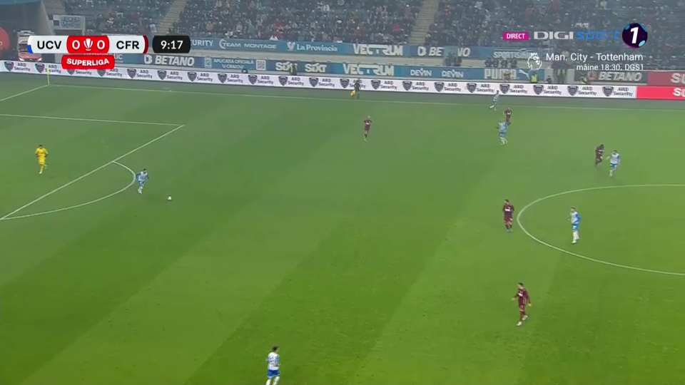 Universitatea Craiova - CFR Cluj 1-0 | Koljic dă lovitura în minutele de prelungiri, oltenii ajung la trei victorii consecutive_3