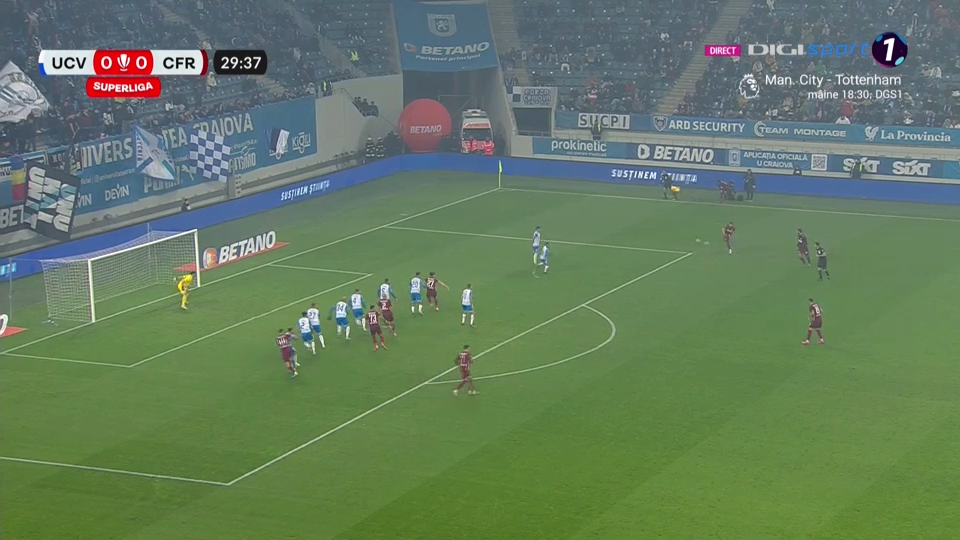 Universitatea Craiova - CFR Cluj 1-0 | Koljic dă lovitura în minutele de prelungiri, oltenii ajung la trei victorii consecutive_4