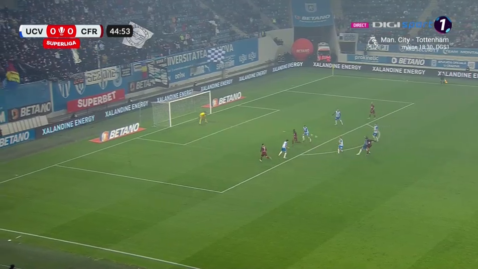 Universitatea Craiova - CFR Cluj 1-0 | Koljic dă lovitura în minutele de prelungiri, oltenii ajung la trei victorii consecutive_5