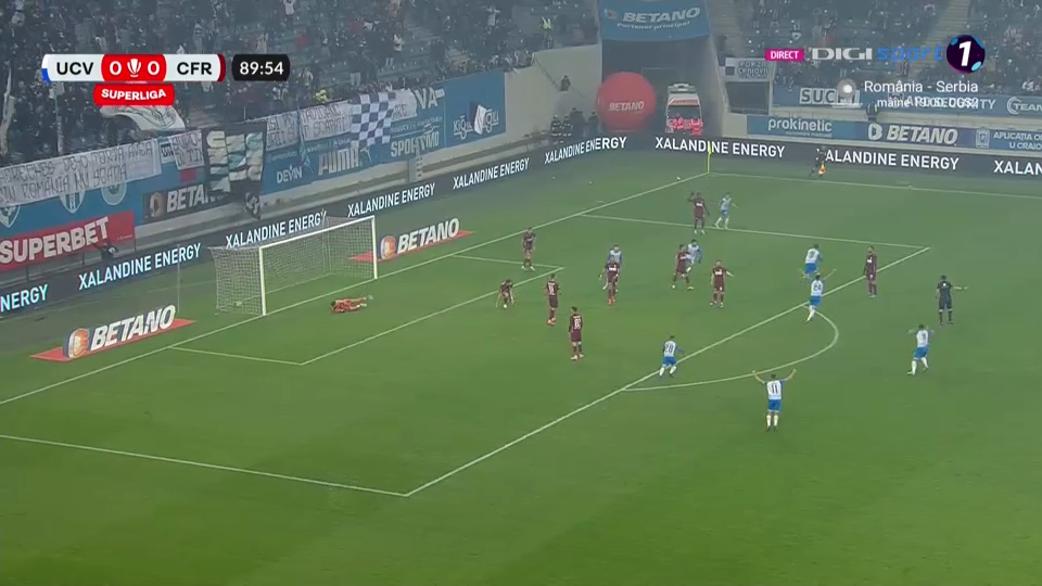 Universitatea Craiova - CFR Cluj 1-0 | Koljic dă lovitura în minutele de prelungiri, oltenii ajung la trei victorii consecutive_7