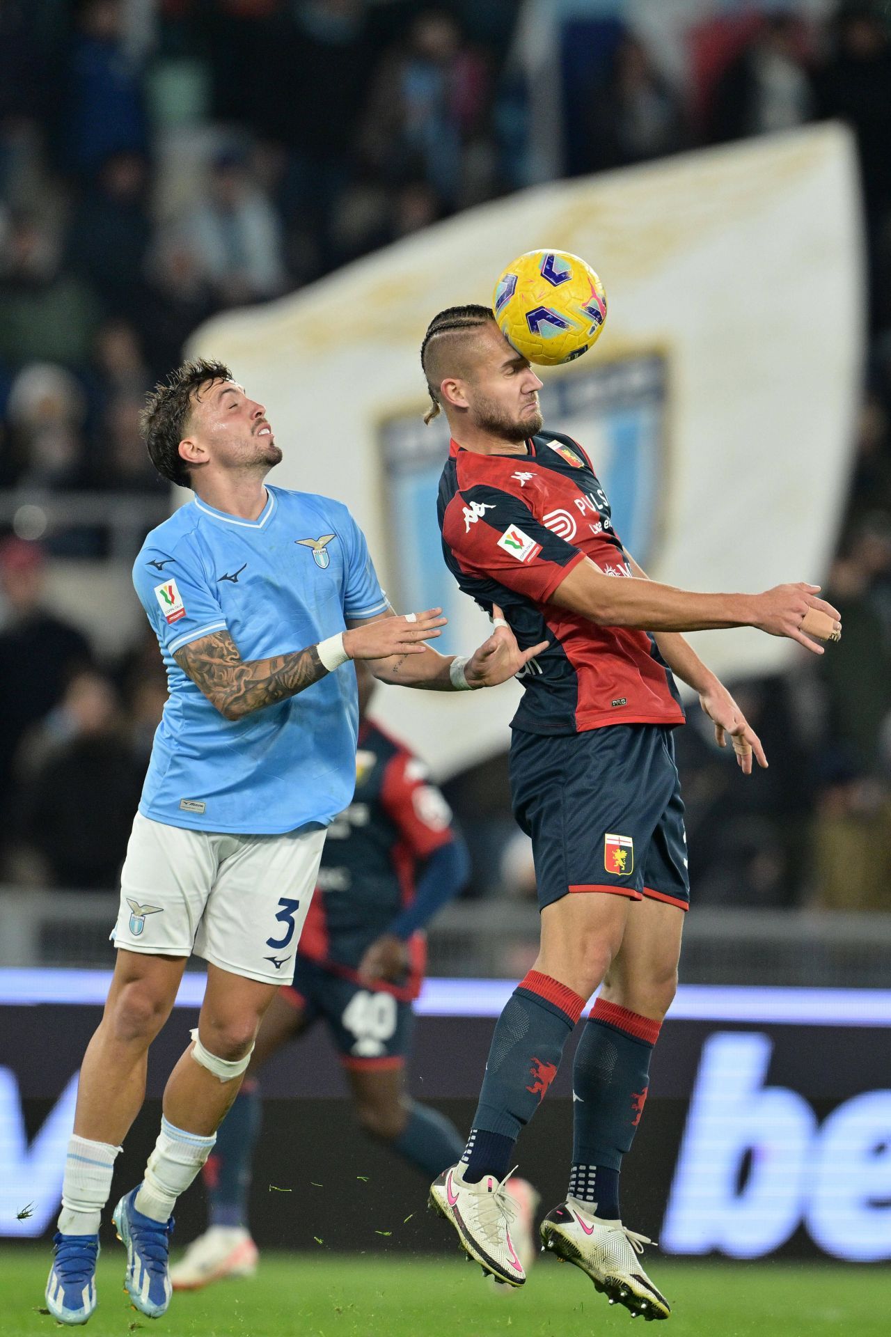 Notele lui Radu Drăgușin și George Pușcaș, eliminați după Lazio - Genoa 1-0: primul a greșit la gol, al doilea a jucat degeaba_3