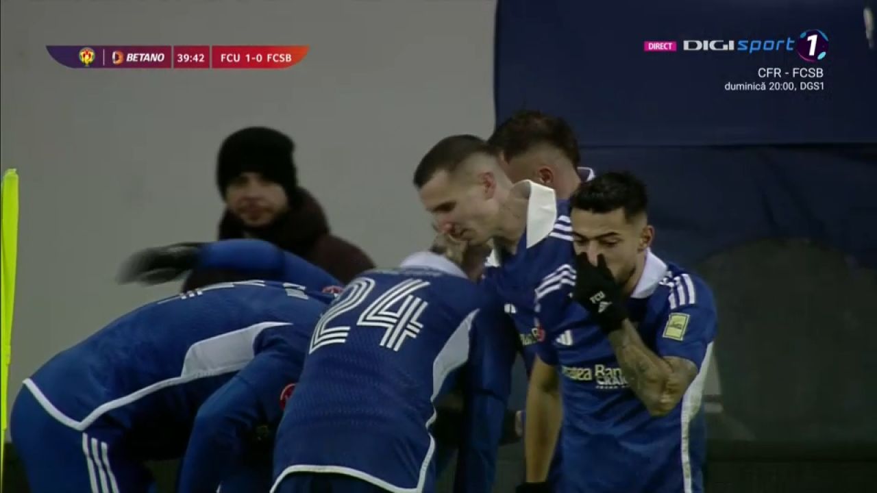 FCU Craiova - FCSB 2-0! Victorie mare pentru olteni. FCSB, OUT din Cupa României_1