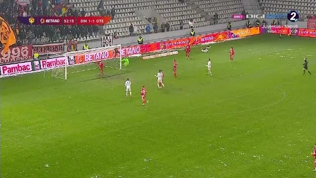 Rușinos și inexplicabil! Dinamovistul Bena, autogol cum rar se vede în meciul cu Oțelul_3