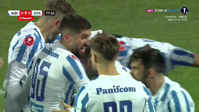Poli Iaşi - UTA Arad 1-0 | Gazdele au obținut toate cele trei puncte