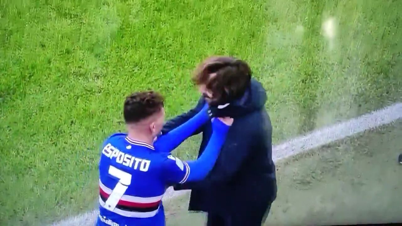 Andrea Pirlo, zdruncinat serios de propriul jucător. Imagini inedite din Italia_3