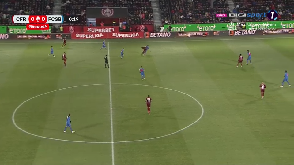 CFR Cluj - FCSB 1-1 | Și-au împărțit punctele frățește, la finalul unui meci cu o fază controversată_3