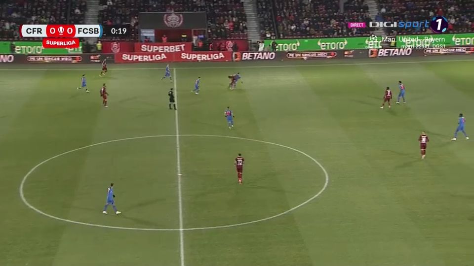 CFR Cluj - FCSB 1-1 | Și-au împărțit punctele frățește, la finalul unui meci cu o fază controversată_3