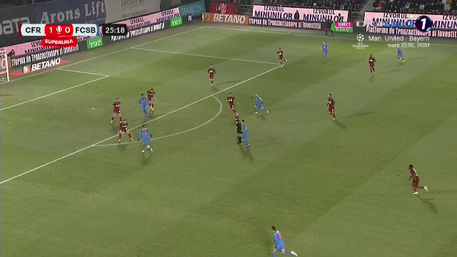 Florinel Coman a spulberat defensiva CFR-ului cu o pasă de geniu! Gol de generic înscris de FCSB în derby-ul cu ardelenii_5